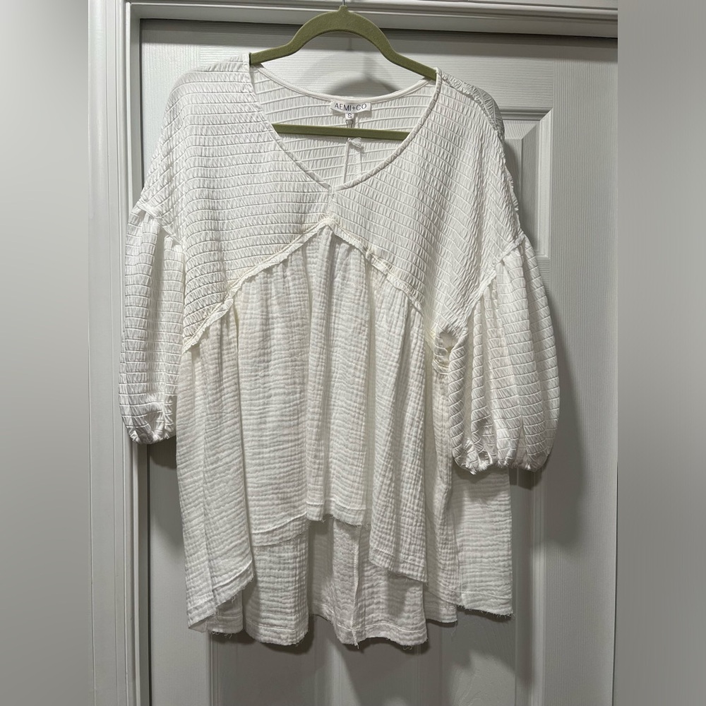 Boho Hi-Lo Blouse